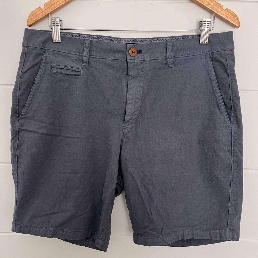 Johnnie O Men’s Shorts 34 Blue